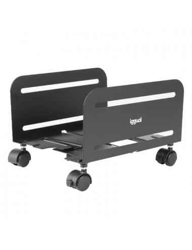 Iggual soporte cpu met疝ico con ruedas sop2