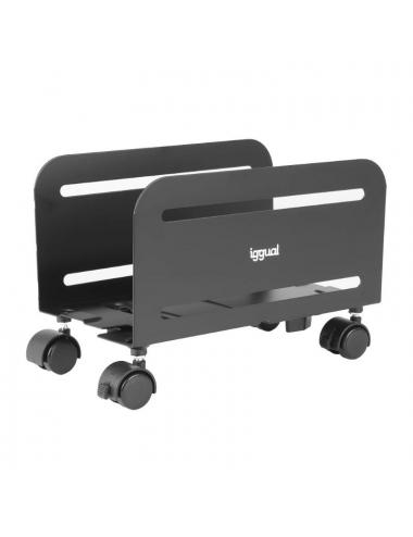 Iggual soporte cpu met疝ico con ruedas sop2