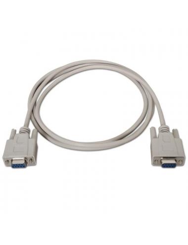 Aisens cable serie null modem db9/h-db9/h 1.8m