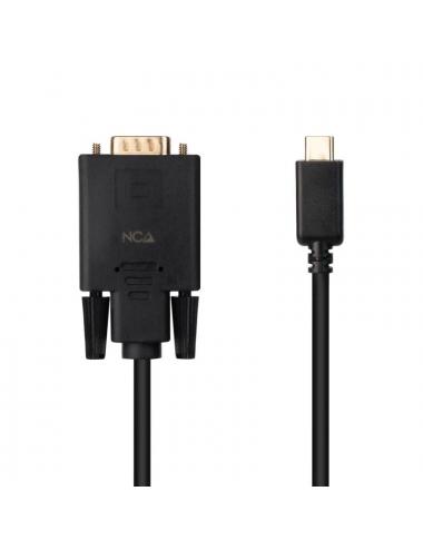 Nanocable cable conversor usb-c/m a vga/m 1,8 m
