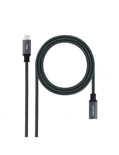 Nanocable cable usb 3.2 gen2x2 100w c/m-h 2 m