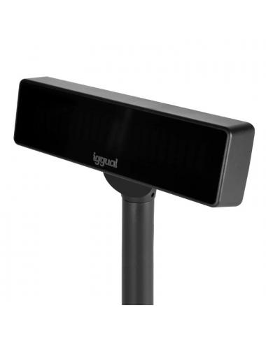 Iggual visor tpv regulable usb vfd 7" info display