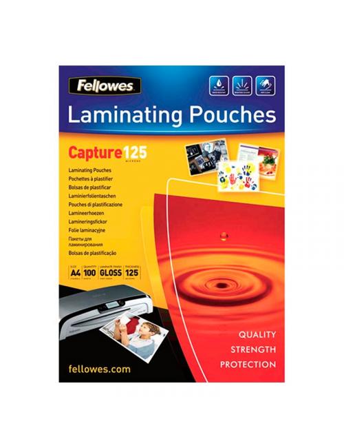 Fellowes pack 100 fundas plastificar a4