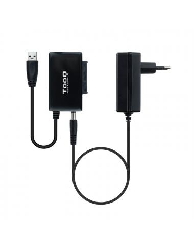 Tooq adaptador usb 3.0 para discos 2,5"/3,5"