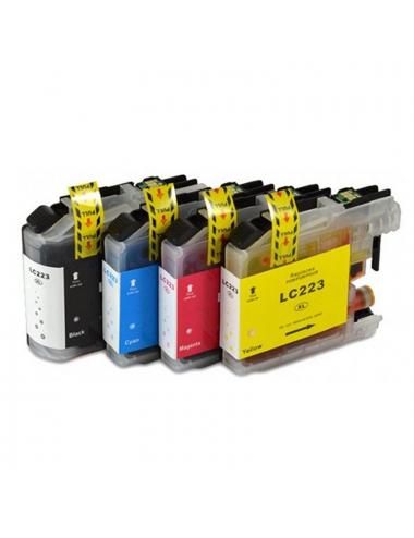 Inkoem cartucho compatible brother lc223c cyan
