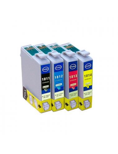 Inkoem cartucho compatible epson t1814xl amarillo