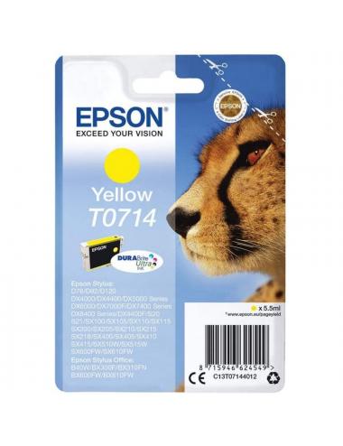 Epson cartucho t0714 amarillo