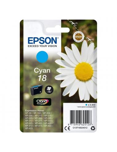Epson cartucho t1802 cyan