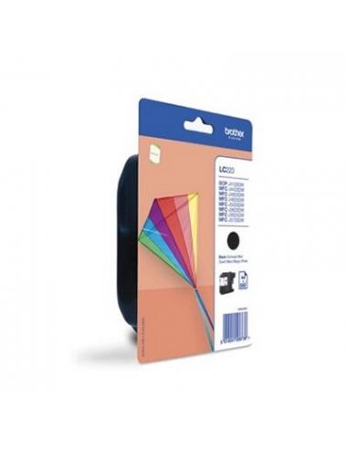 Brother cartucho lc223bkb negro