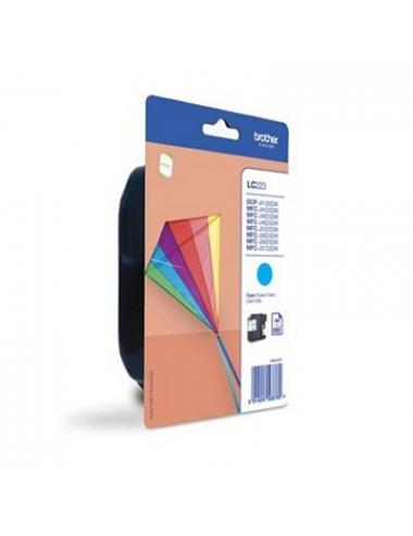 Brother cartucho lc223cbp cyan