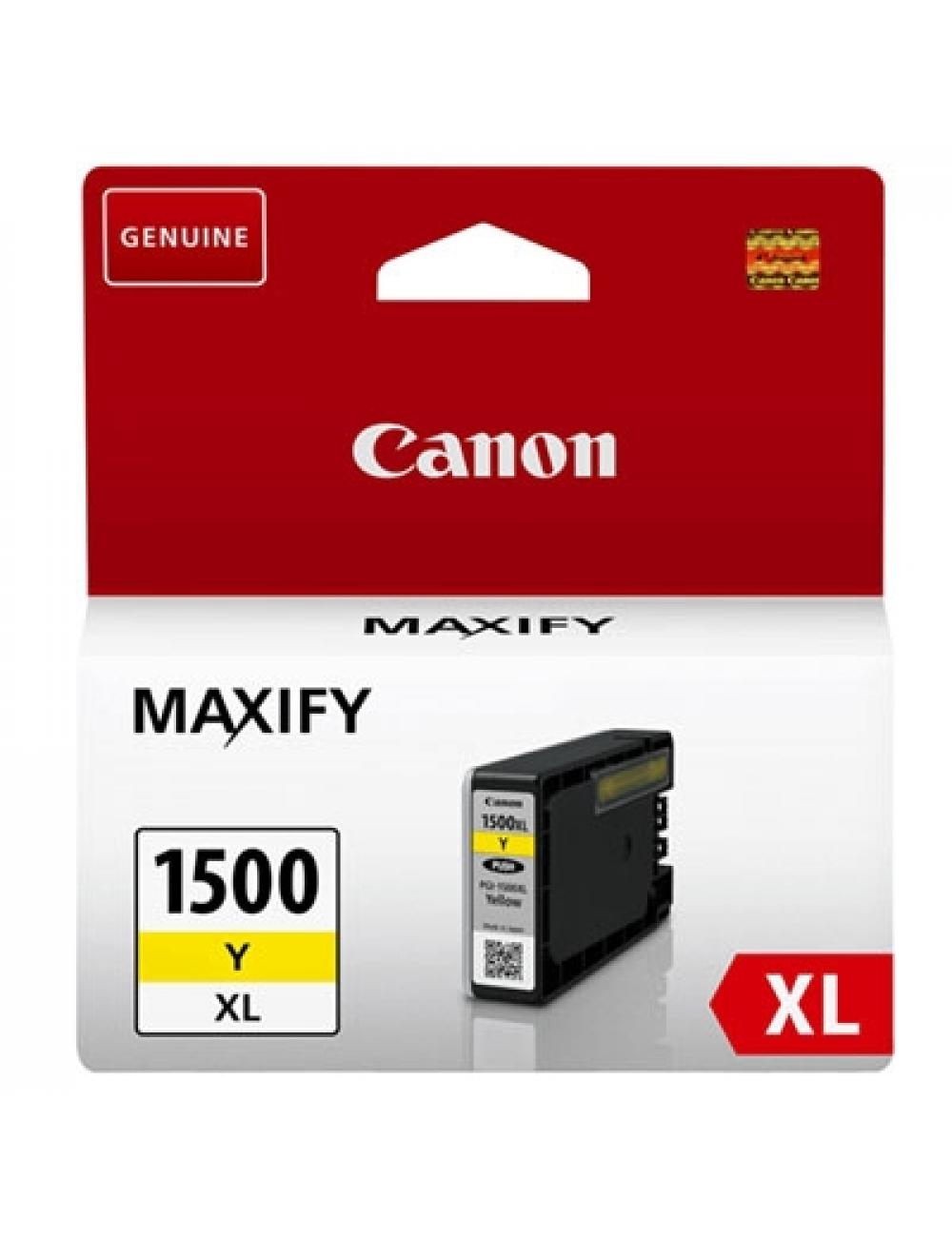 Canon cartucho pgi-1500xly amarillo