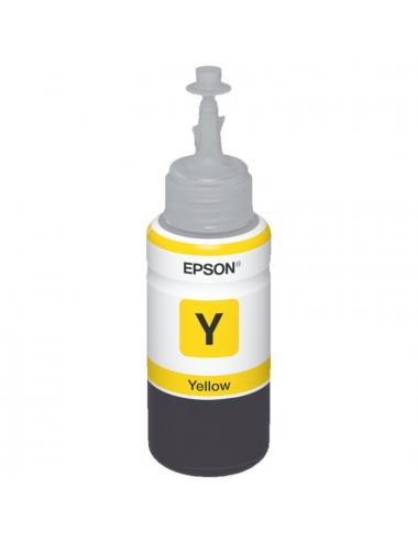 Epson botella tinta ecotank t6641 amarillo