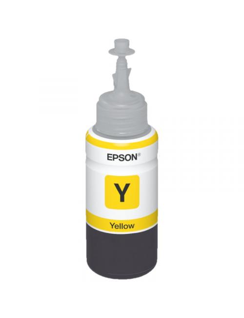 Epson botella tinta ecotank t6641 amarillo