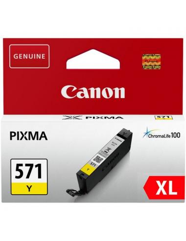 Canon cartucho cli-571yl xl amarillo