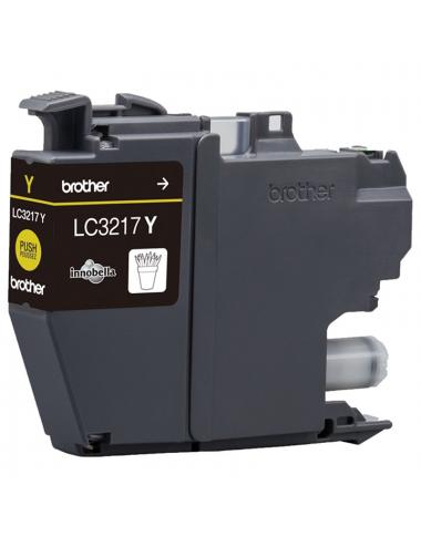 Brother cartucho lc3217y amarillo