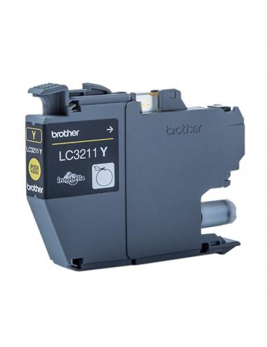 Brother cartucho lc3211y amarillo