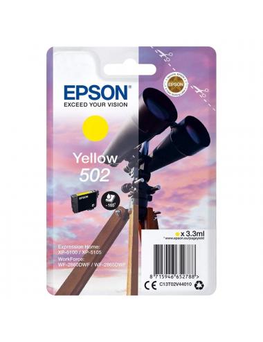 Epson cartucho 502 amarillo