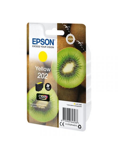 Epson cartucho 202 amarillo
