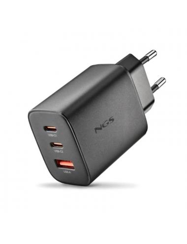 Ngs cargador gan ultrarapido 65w usb-c+ usb-a