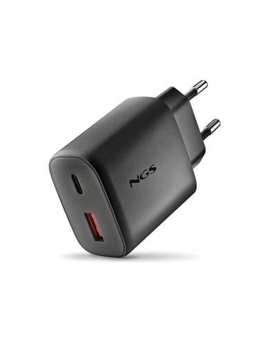 Ngs cargador gan ultrarapido 45w usb-c+ usb-a