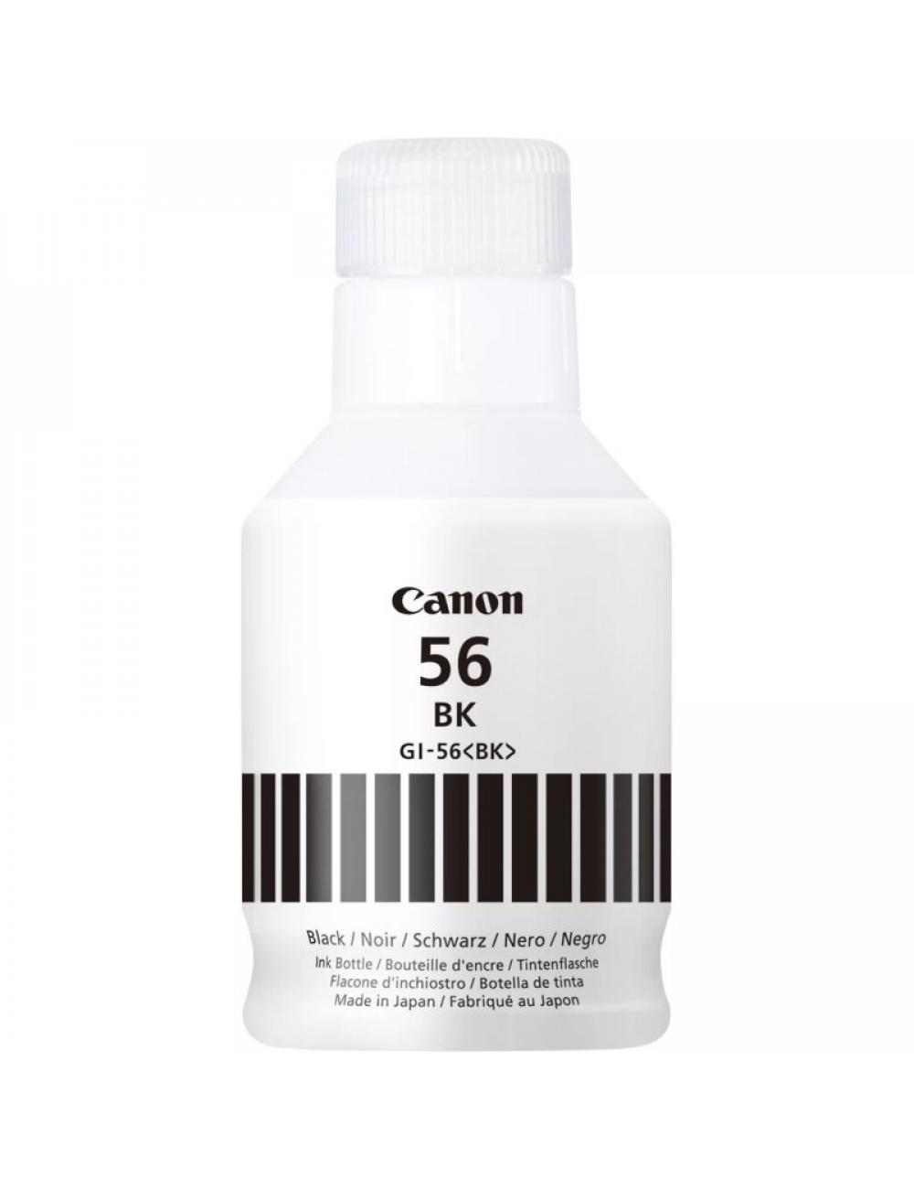 Canon botella tinta gi-56bk negro