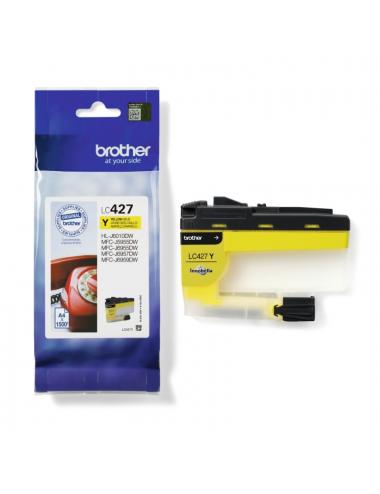 Brother cartucho lc427y amarillo