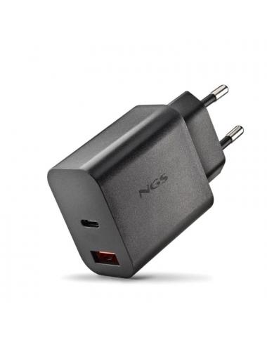 Ngs cargador gan ultrarapido 30w usb-c+ usb-a