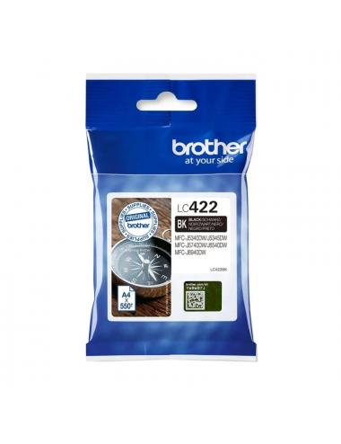 Brother cartucho lc422bk negro