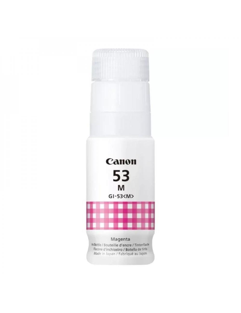 Canon botella tinta gi-53m magenta