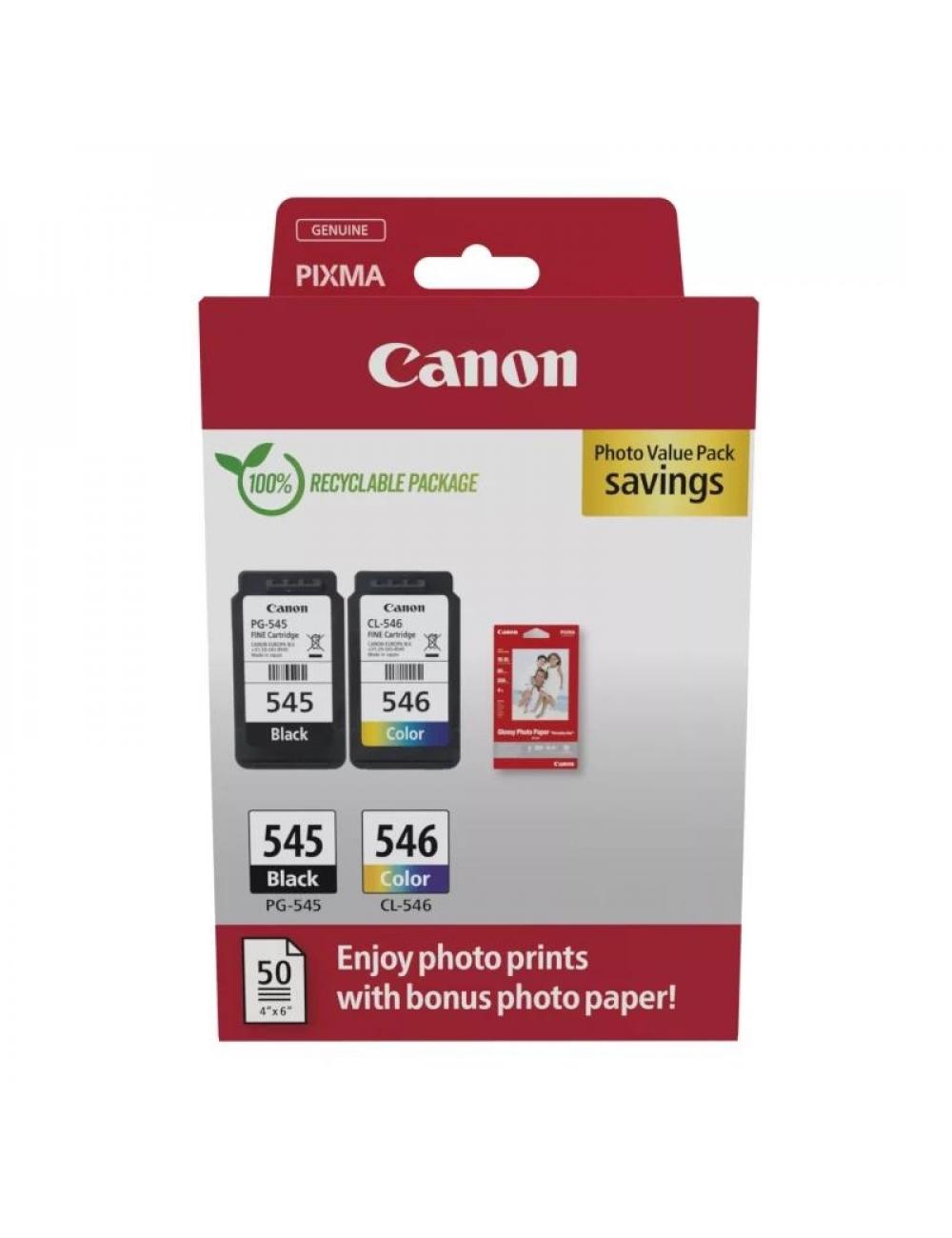 Canon cartucho multipack pg-545/cl546