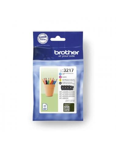 Brother cartucho multipack lc3217val