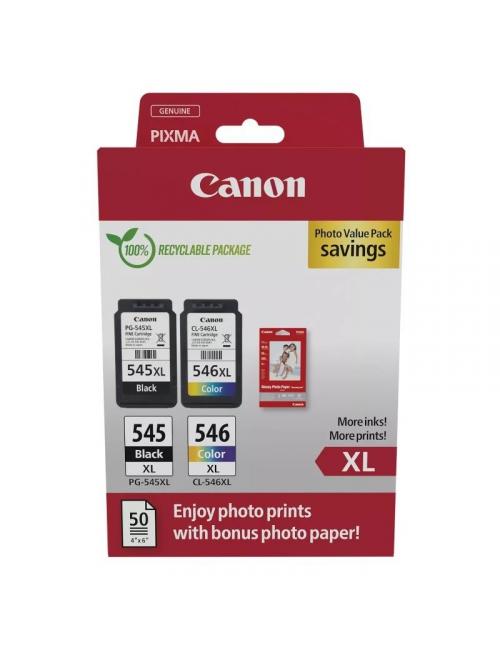 Canon cartucho multipack pg-545xl/cl-546xl