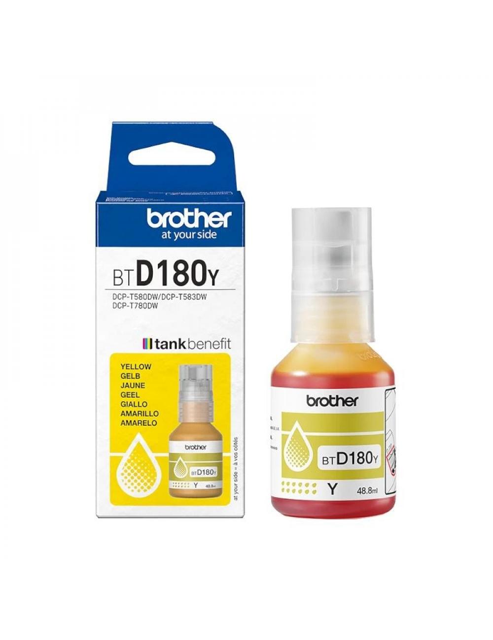 Brother botella btd180y amarillo