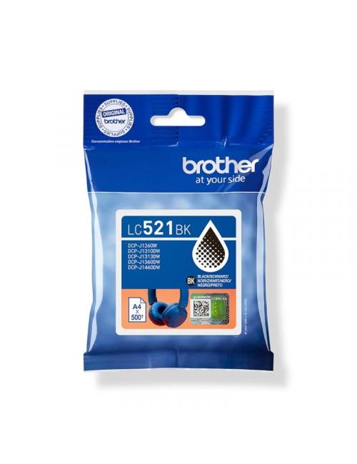 Brother cartucho lc521bk negro