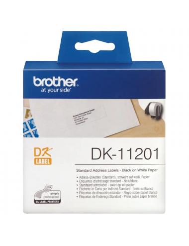 Brother etiquetas dk11201 direcci 29x90mm 400 ud