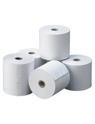 Rollo papel t駻mico 80x80x12 mm pack 6 uds sin bpa