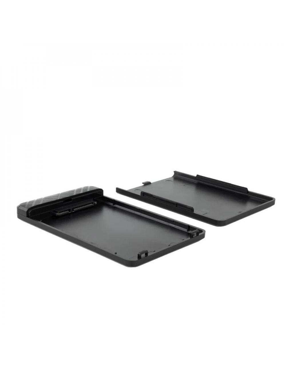 Tooq caja externa 2,5" sata usb3.1 gen1 negra