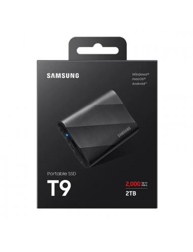 Samsung t9 ssd externo 2tb usb 3.2 gen 2x2 black