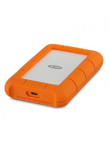 Lacie disco externo rugged 2tb 2.5" usb-c