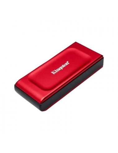 Kingston xs1000 essd 1tb usb 3.2 tipo-c rojo