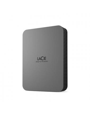 Lacie mobile drive secure 5tb 2.5" usb-c gris
