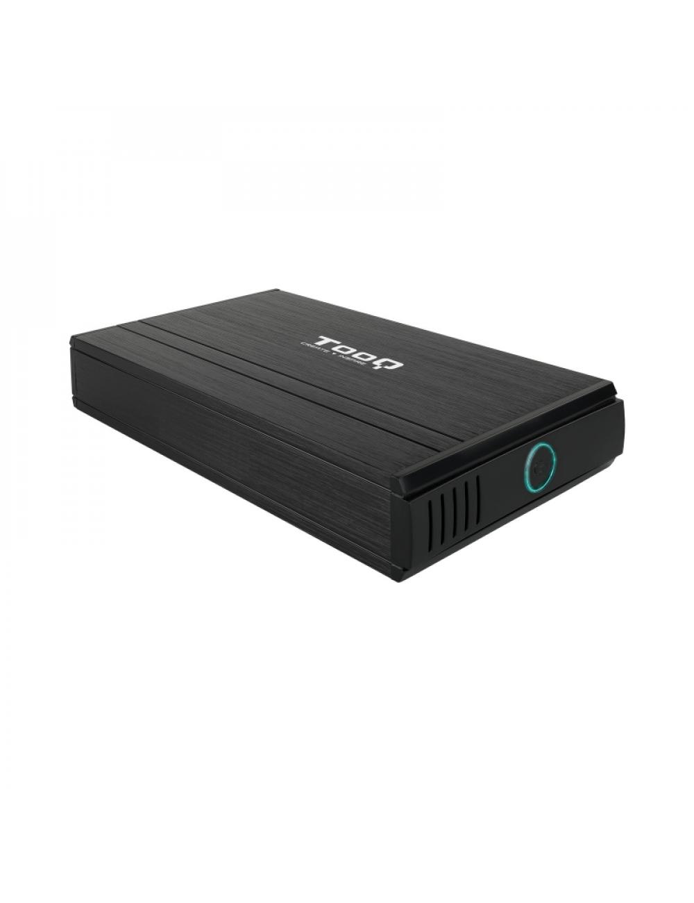 Tooq tqe-3520b caja externa hd 3.5"ide/sata3 negra