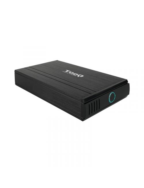 Tooq tqe-3520b caja externa hd 3.5"ide/sata3 negra