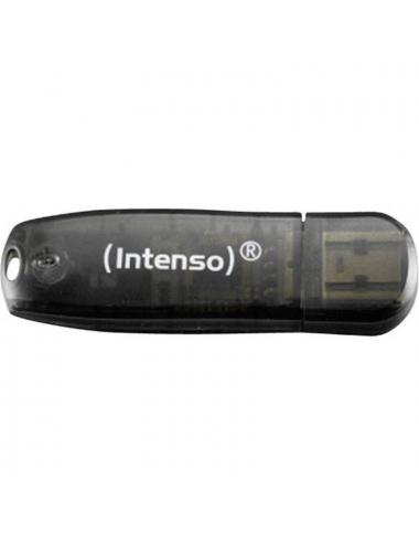 Intenso 3502470 l疳iz usb 2.0 rainbow 16gb negro