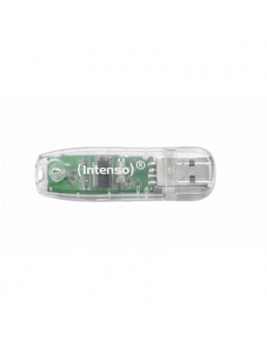 Intenso 3502480 l疳iz usb 2.0 rainbow 32gb transp