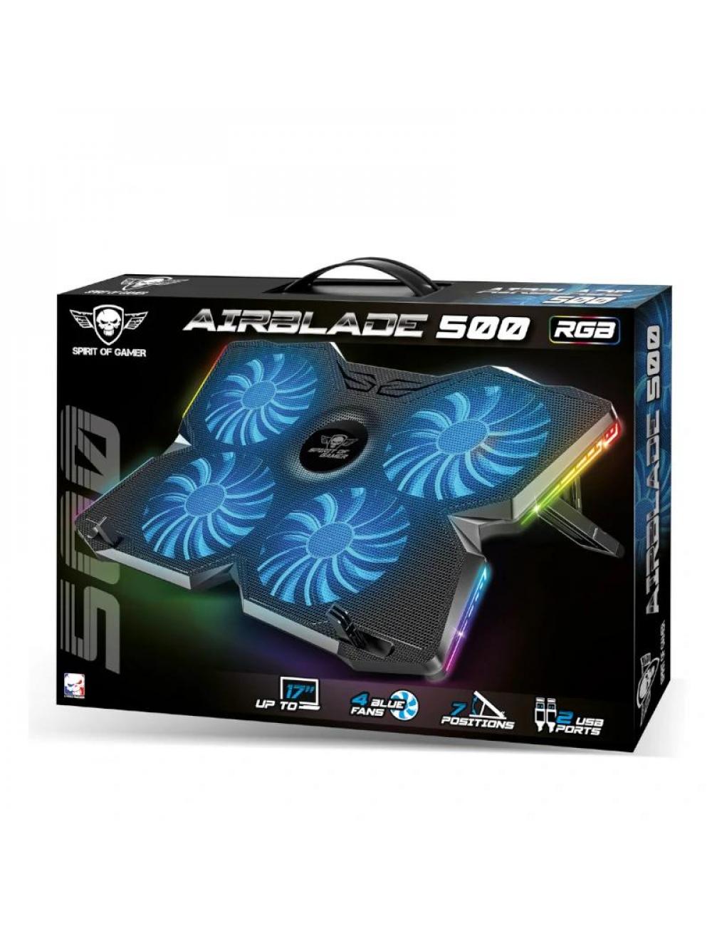 Spirit of gamer refrigerador airblade 500 10-17"