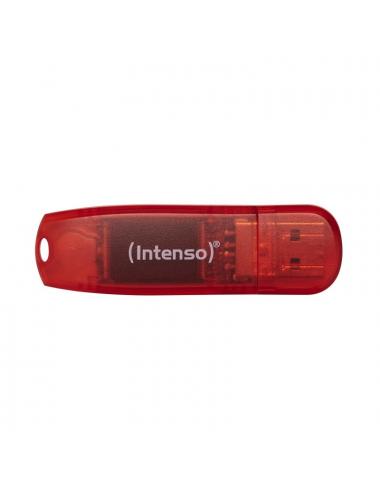 Intenso 3502491 l疳iz usb 2.0 rainbow 128gb rojo