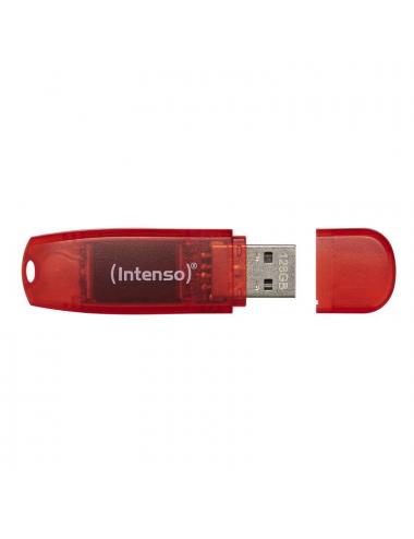 Intenso 3502491 l疳iz usb 2.0 rainbow 128gb rojo