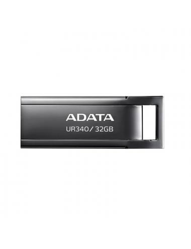 Adata lapiz usb ur340 32gb usb 3.2 metal black