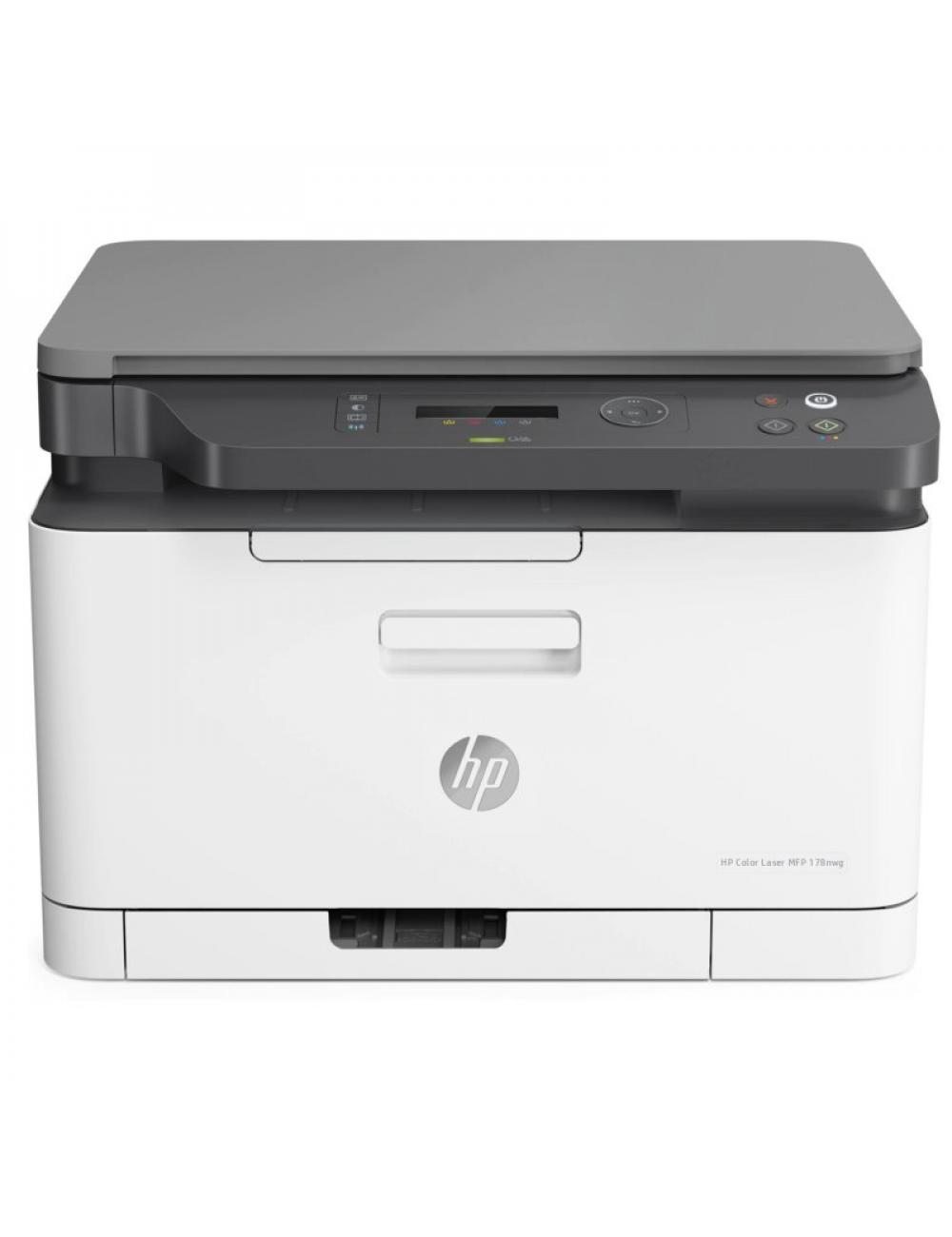 Hp multifunci l疽er color 178nw wifi/ blanca